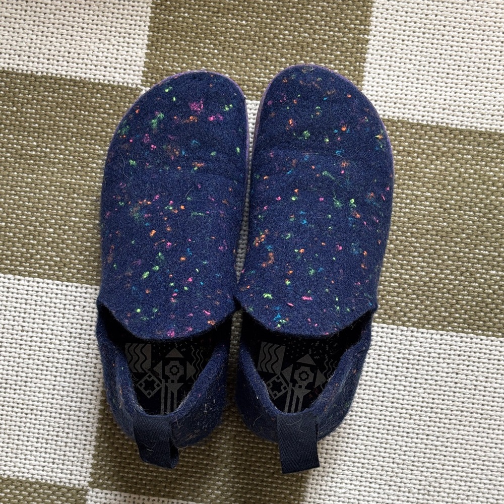 Asportuguesas Speckled Wool Shoes